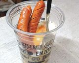 カフェ風サラスパ（ウインナー目玉焼き）作り方6写真