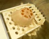 【お弁当にも】れんこんと海老の大葉揚げ作り方1写真