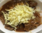 デミグラスソース缶で焼きハヤシ作り方6写真