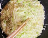 千切キャベツの玉子焼き作り方4写真