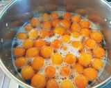 グラニュー糖であっさり。種なし金柑甘露煮作り方6写真