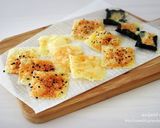 3分で完成！レンチン♪チーズせんべい4種作り方3写真