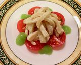 鶏シート肉のバンバンジー（介護食）作り方7写真