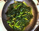 冬限定♡甘〜いちぢみほうれん草の炒め煮作り方4写真