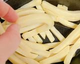 チーズ沼♪フライドポテトでミートグラタン作り方2写真