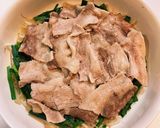 レンジで簡単ニラ豚もやし蒸し作り方6写真