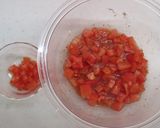 低糖質☆サラダチキンのトマトソース豆腐干作り方1写真
