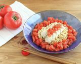 低糖質☆サラダチキンのトマトソース豆腐干作り方4写真