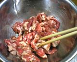 ブロッコリーのしょうが焼き巻き作り方2写真