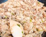 クマソバぶっかけ肉のチャーハン作り方6写真