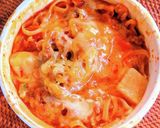 蒙古タンメン中本アレンジ✿納豆チーズ作り方8写真
