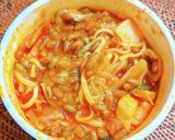 蒙古タンメン中本アレンジ✿納豆チーズ作り方9写真