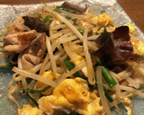 きくらげともやし炒め作り方5写真