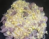 砂ずりともやし炒め作り方9写真