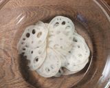 レンジで簡単◎レンコンチップス◎覚え書き作り方1写真