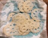 レンジで簡単◎レンコンチップス◎覚え書き作り方2写真