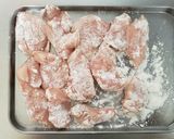 柔らか鶏むね肉のマヨポンからめ作り方2写真