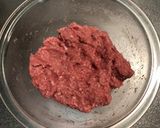 簡単給食 ごまハンバーグ作り方2写真