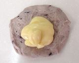 りんごとブルーベリーのクリームパン作り方4写真