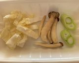 白菜のお吸い物作り方1写真