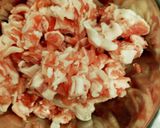 ほうれん草と豚こま肉のポパイ丼*^^*作り方1写真