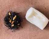 パリパリがアクセント！柚子ひじき餅作り方4写真