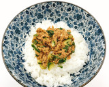 【病院】さばみそ缶のソフトふりかけ【給食作り方5写真