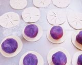 簡単おやつ、カボチャ餡と紫芋餡のパイ包み作り方4写真