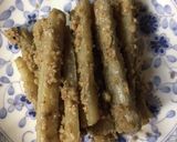 山椒とゴマたっぷり たたきごぼう作り方10写真