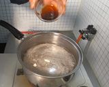 もつ鍋の〆焼そば作り方1写真