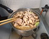 もつ鍋の〆焼そば作り方4写真