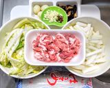 白菜と豚こま肉に春雨のカレー煮◎ウマシ！作り方1写真