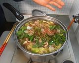 もつ鍋の〆焼そば作り方6写真