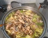もつ鍋の〆焼そば作り方5写真
