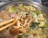 もつ鍋の〆焼そば作り方8写真
