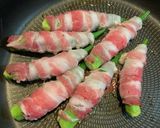 オクラの肉巻き作り方3写真