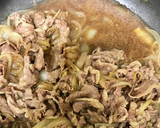 息子に伝授☆うちの簡単牛丼☆時短作り方6写真