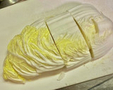 白菜大量消費・白菜と京揚げの煮物作り方1写真
