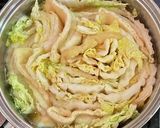 白菜大量消費・白菜と京揚げの煮物作り方4写真