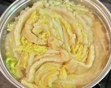 白菜大量消費・白菜と京揚げの煮物作り方5写真