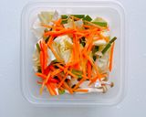 電子レンジで簡単☆野菜たっぷり汁ビーフン作り方5写真
