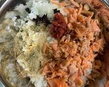 超簡単！鮭と梅の混ぜご飯作り方3写真