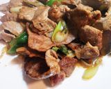 簡単☆豚肉と長ネギと搾菜の中華風炒め作り方4写真
