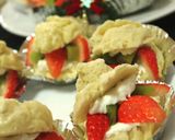 1歳へX’masケーキ☆シュークリーム風作り方6写真