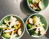 レンジ肉なし豆腐さっぱり中華風野菜炒め作り方12写真