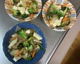 レンジ肉なし豆腐さっぱり中華風野菜炒め作り方16写真