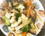 レンジ肉なし豆腐さっぱり中華風野菜炒め作り方17写真
