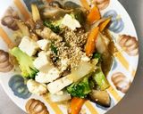 レンジ肉なし豆腐さっぱり中華風野菜炒め作り方18写真