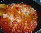 簡単☆蟹のトマトクリームパスタ作り方3写真