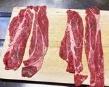 すき焼き風！ネギとしめじの牛肉巻き作り方2写真